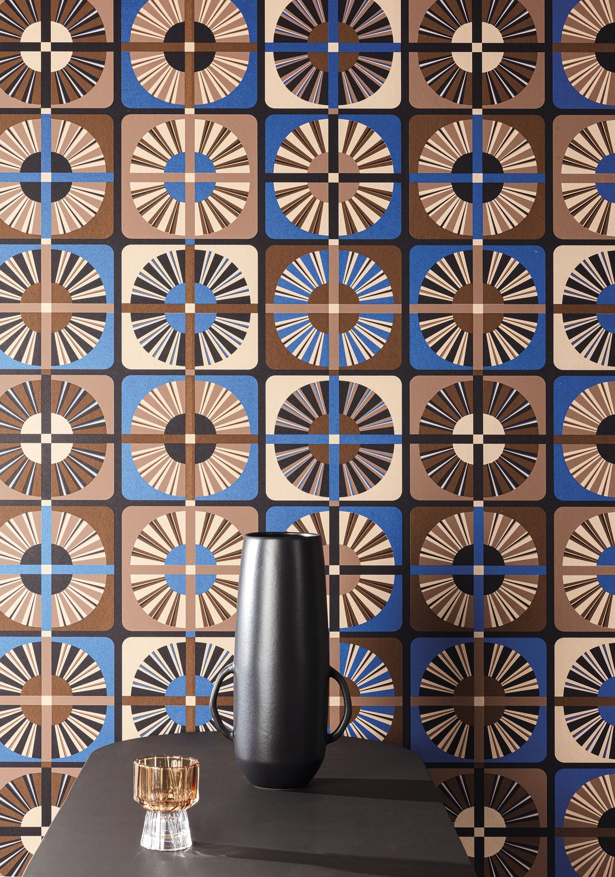 Masureel behang Ray Imperial in interieur