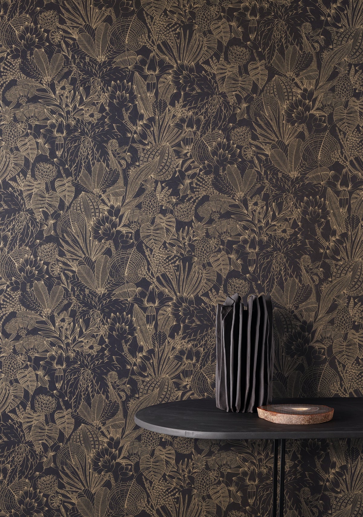 Masureel behang Bellis Niagara in interieur