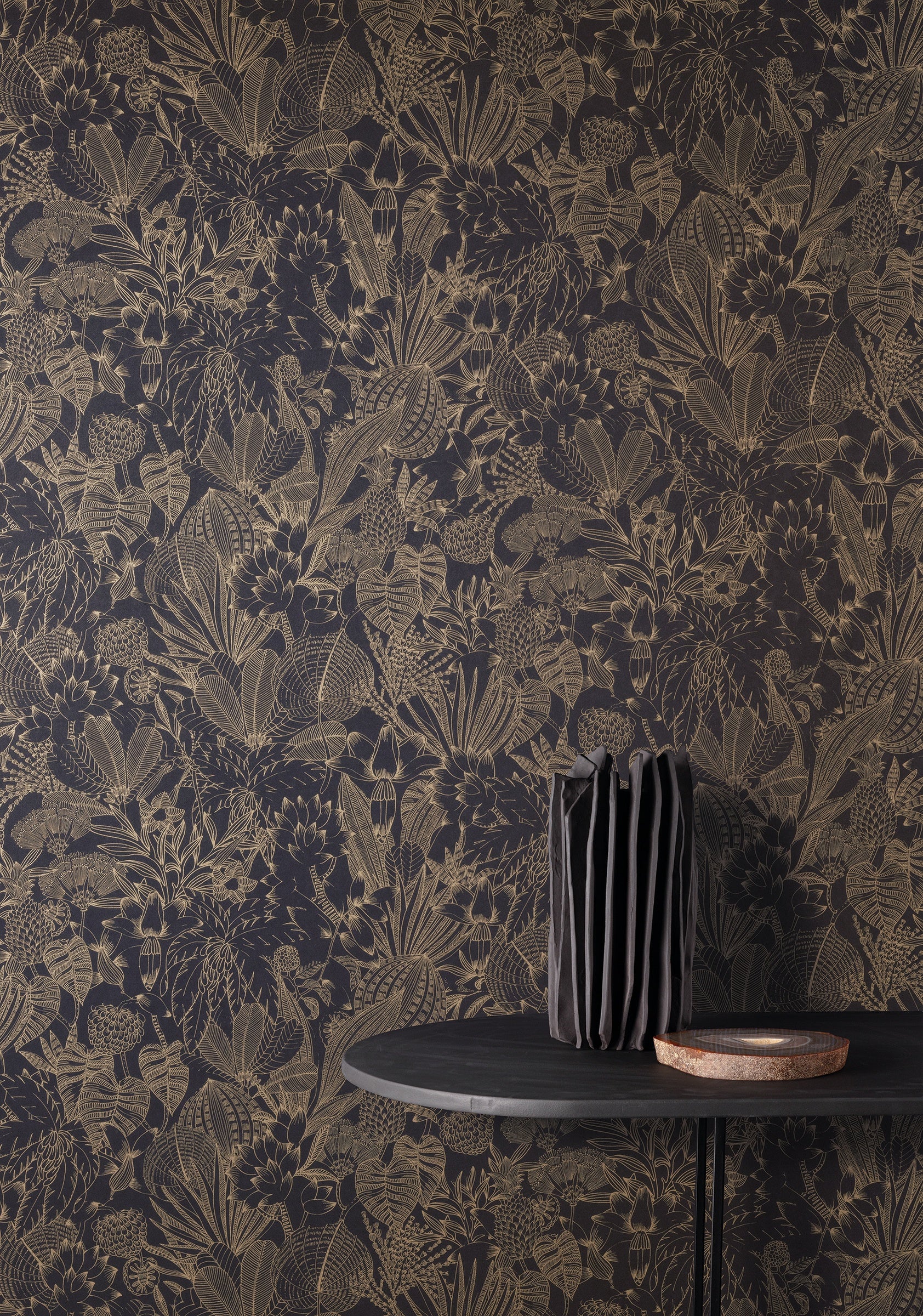 Masureel behang Bellis Niagara in interieur