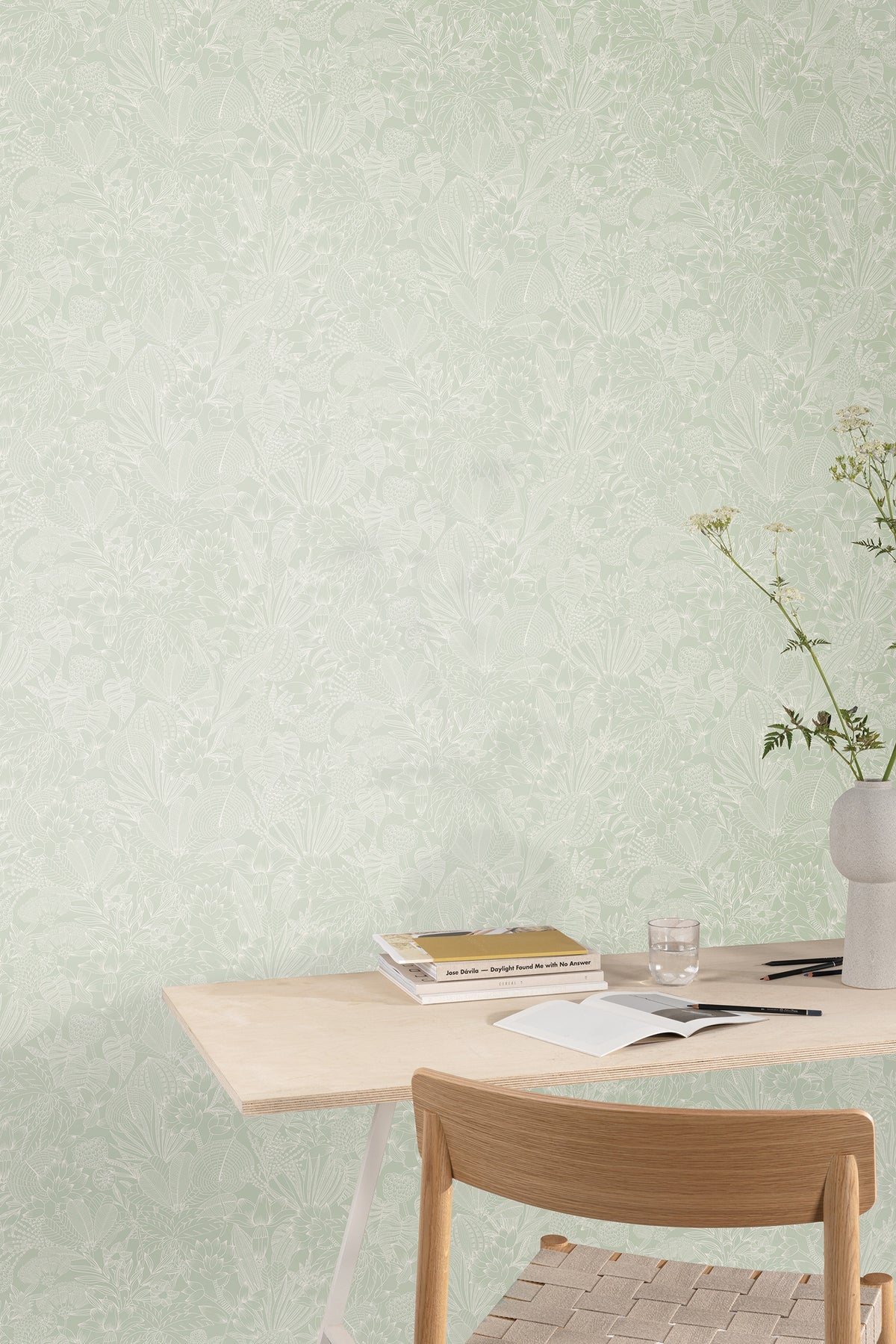 Masureel behang Bellis Skylight in interieur
