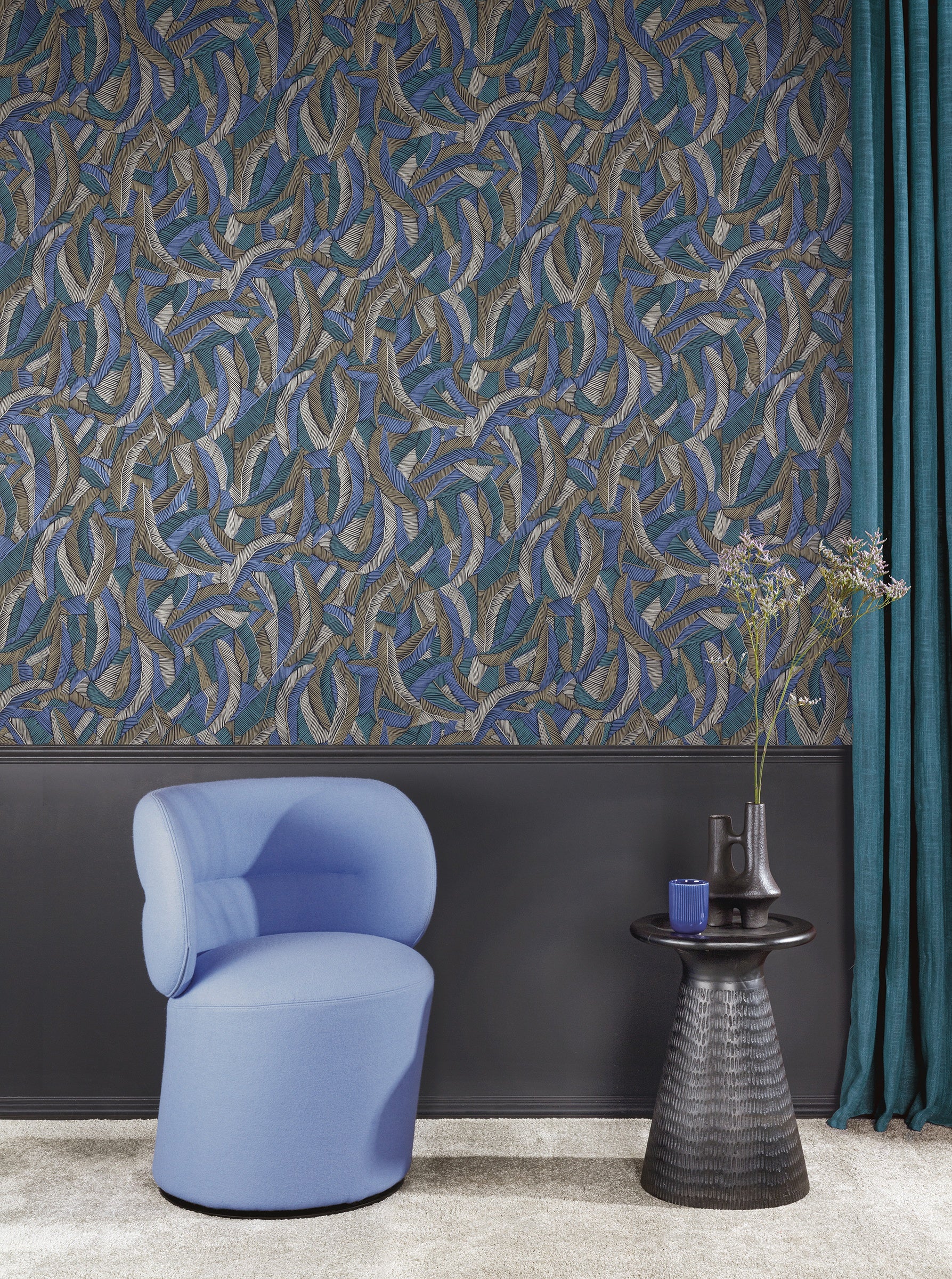 Masureel behang Pennas Niagara in interieur