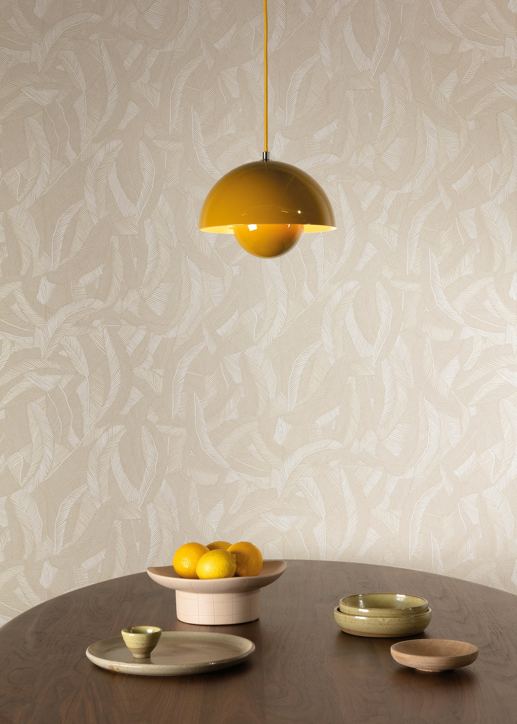 Masureel behang Pennas Snow in interieur