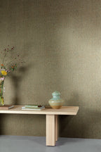 Masureel behang Tonnet Olive in interieur