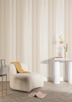 Masureel behang Infinitus Angora in interieur