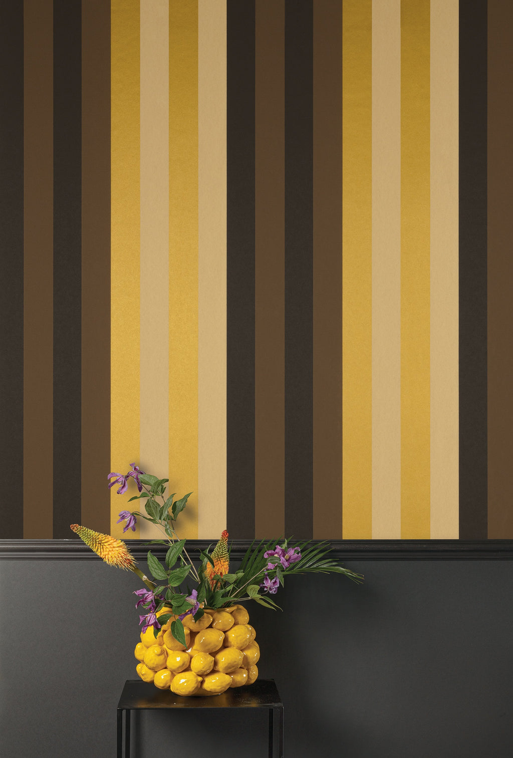 Masureel behang Infinitus Ceylon in interieur