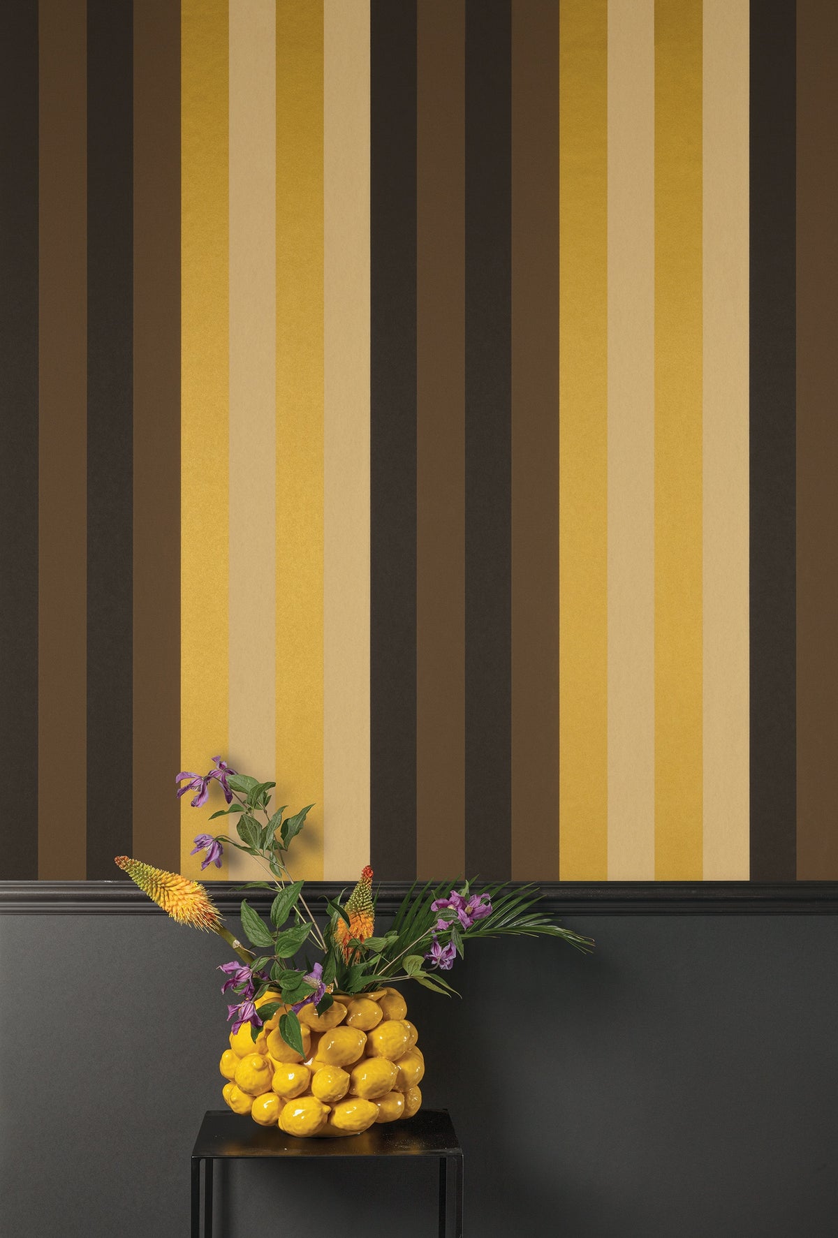 Masureel behang Infinitus Ceylon in interieur