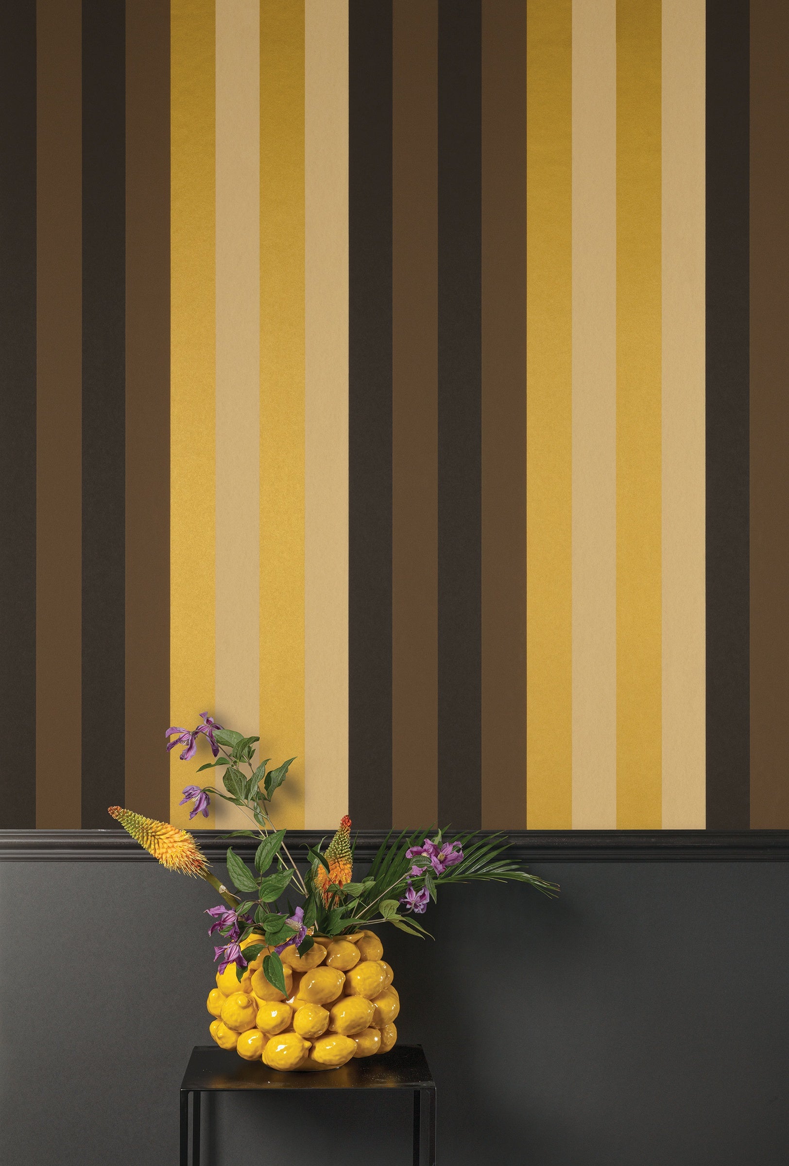 Masureel behang Infinitus Ceylon in interieur
