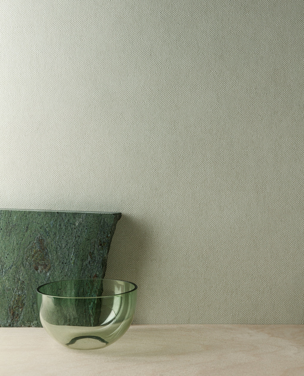 Masureel behang Rythm Moss in interieur