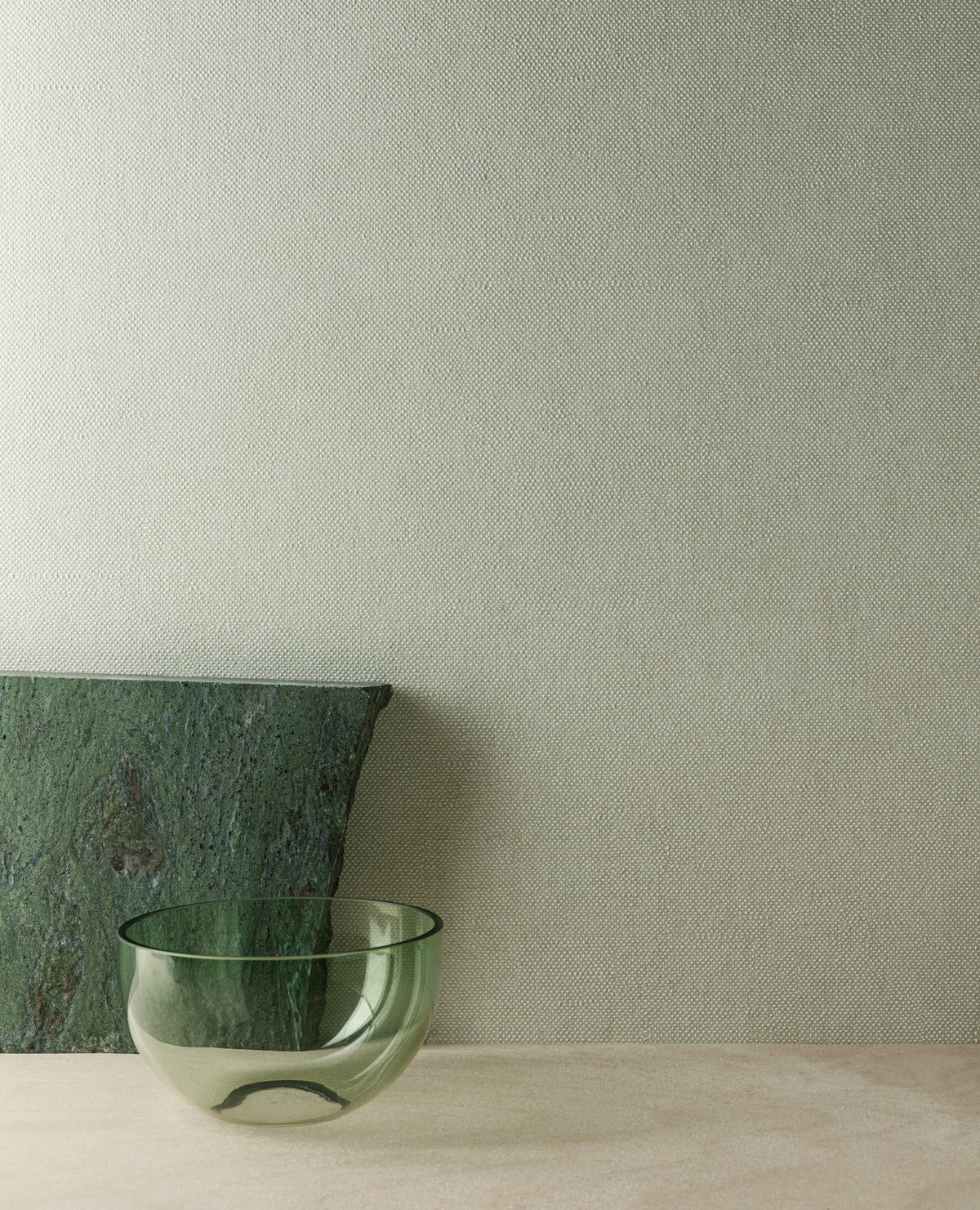 Masureel behang Rythm Moss in interieur