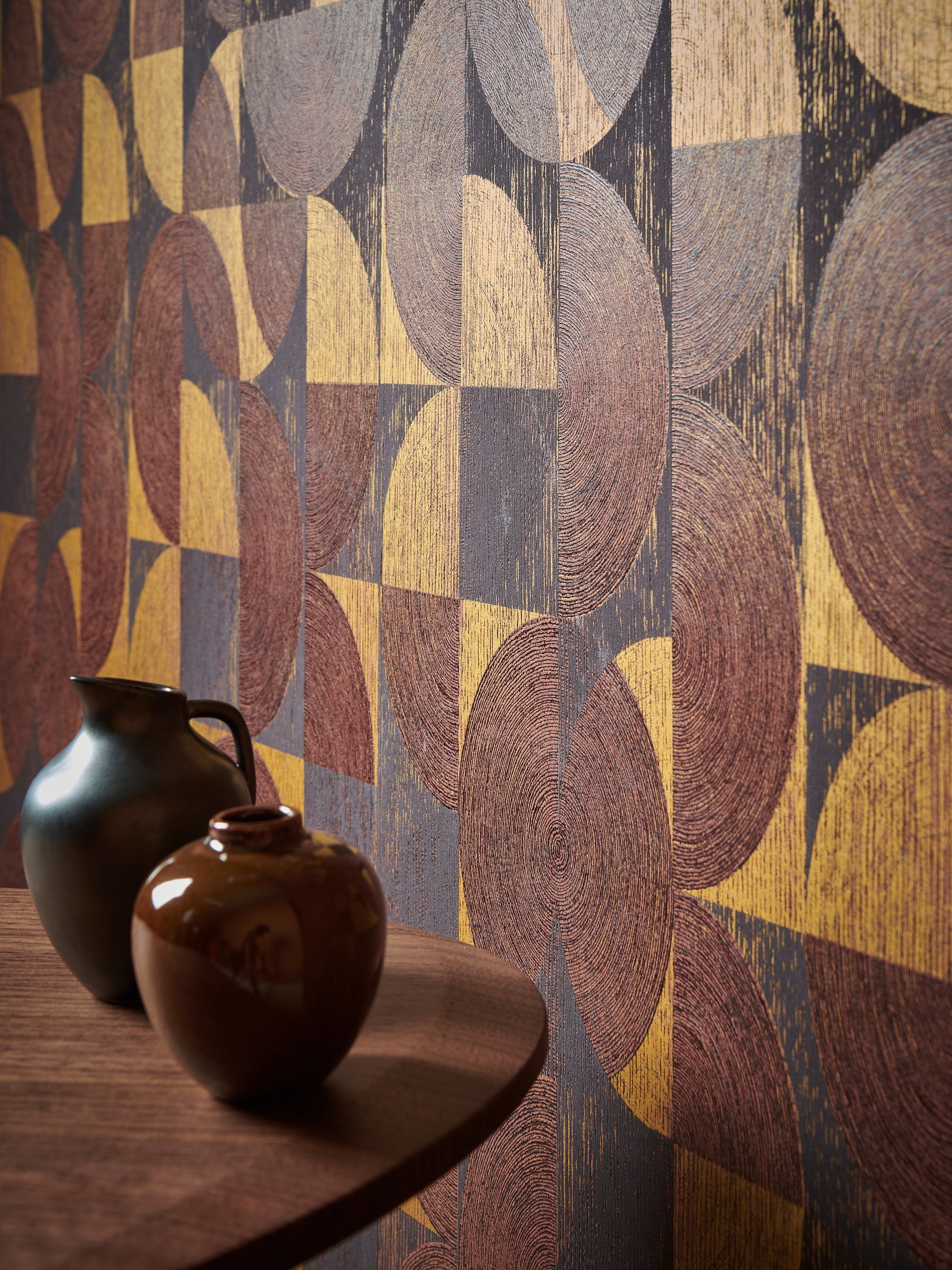 Masureel behang Thaos Navajo in interieur