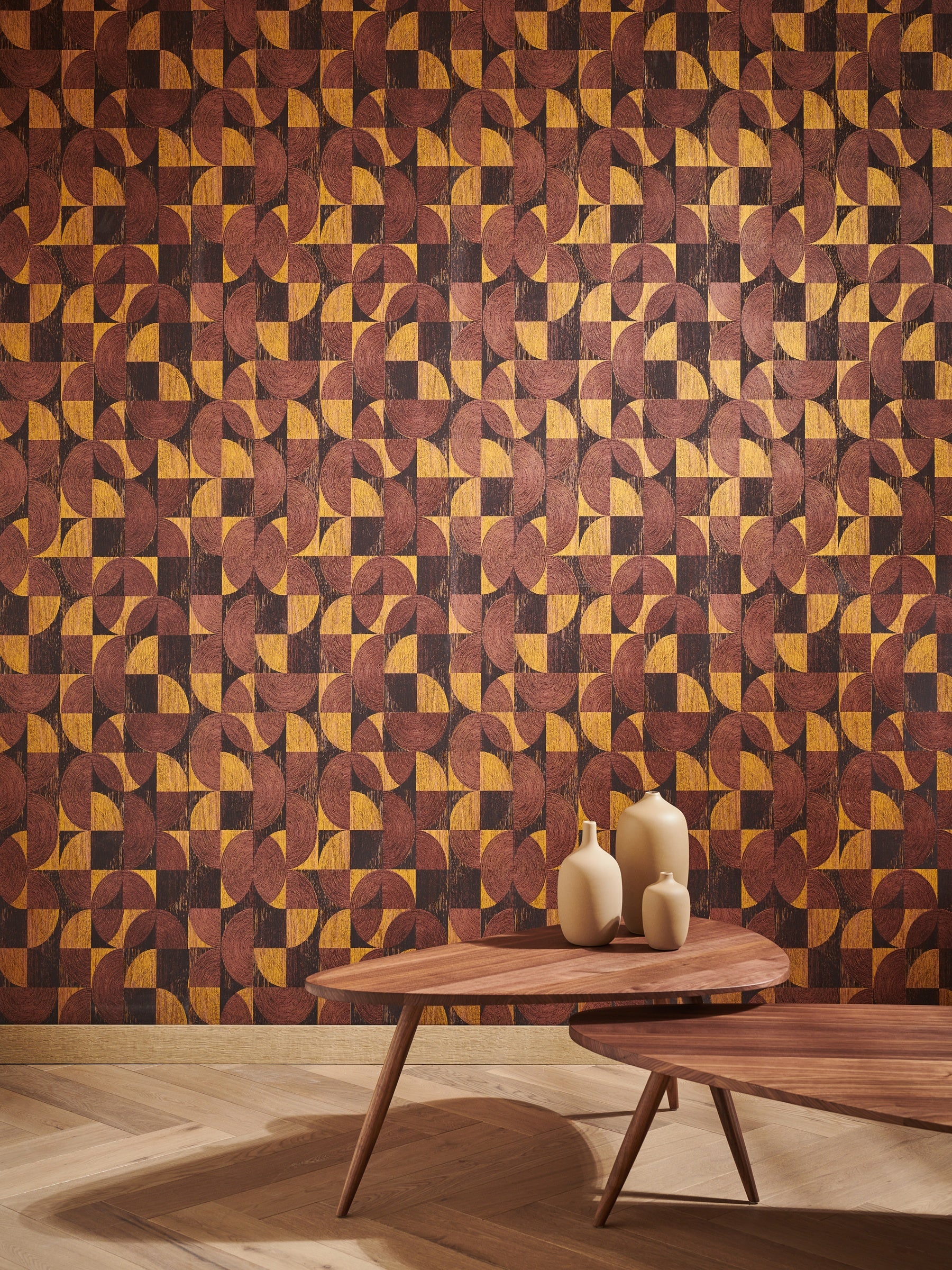 Masureel behang Thaos Navajo in interieur