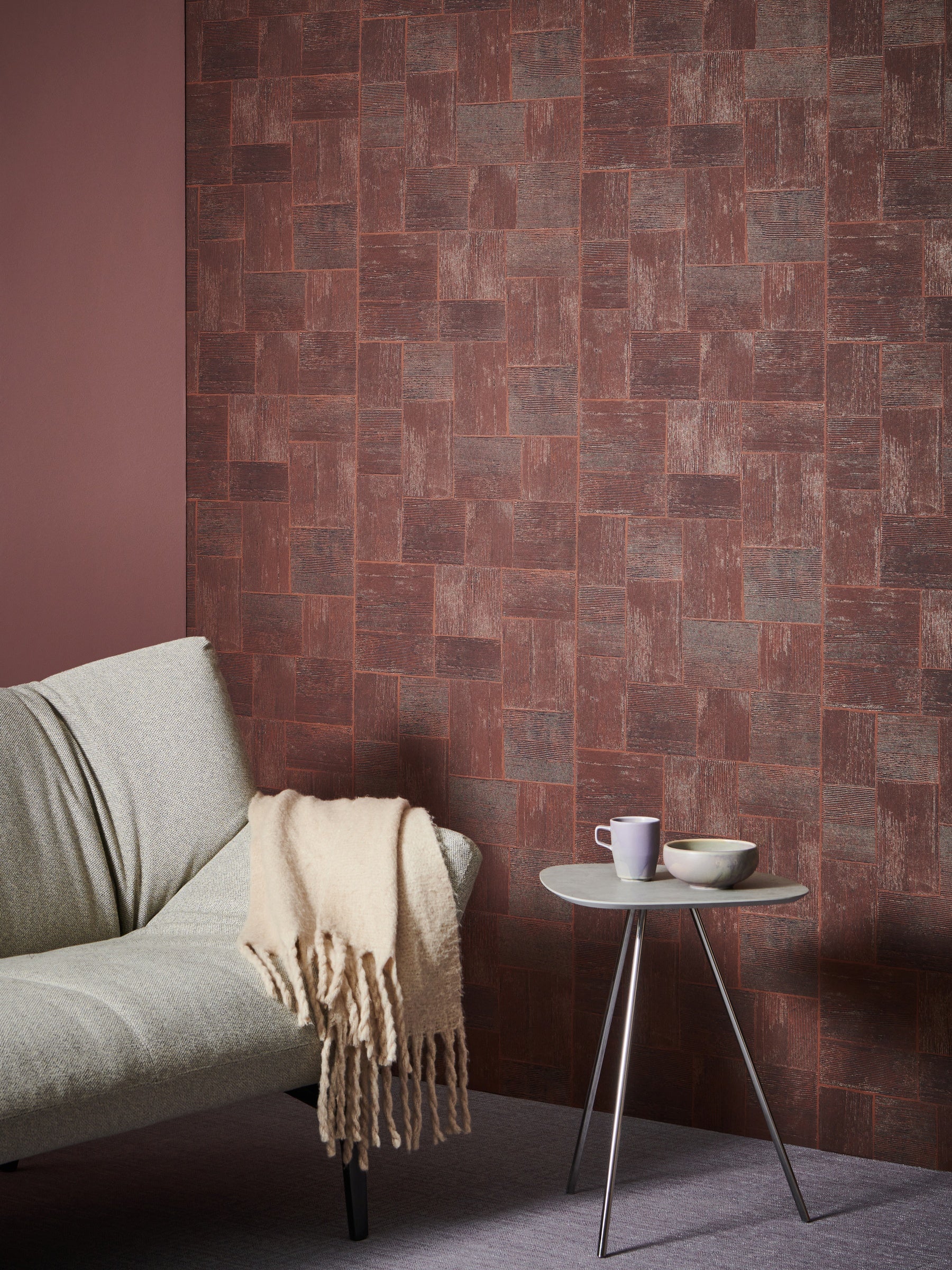 Masureel behang in interieur