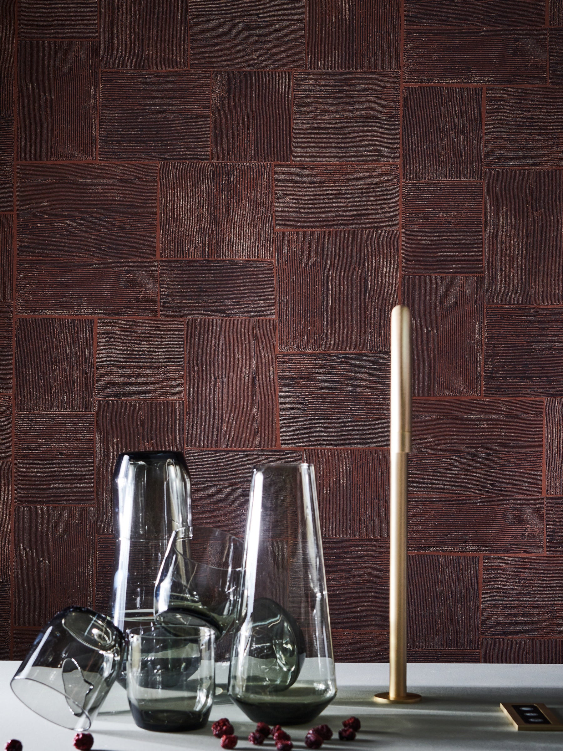 Masureel behang in interieur