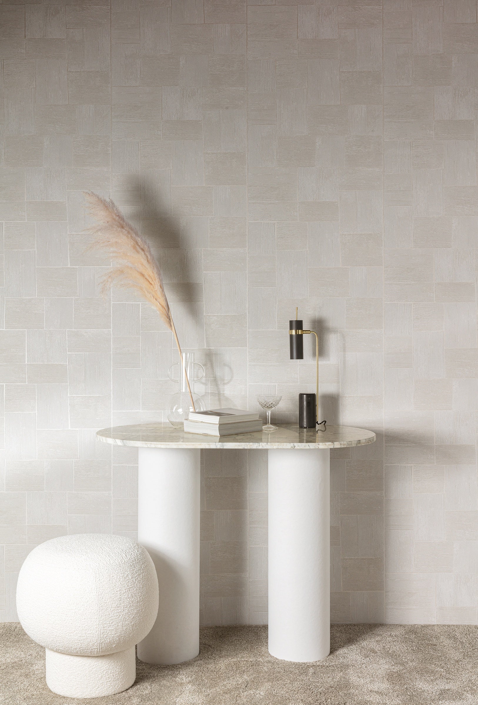 Masureel behang Giraldo Dew in interieur
