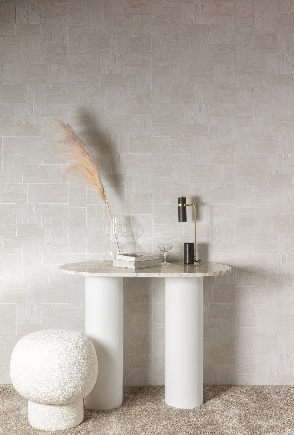 Masureel behang Giraldo Dew in interieur