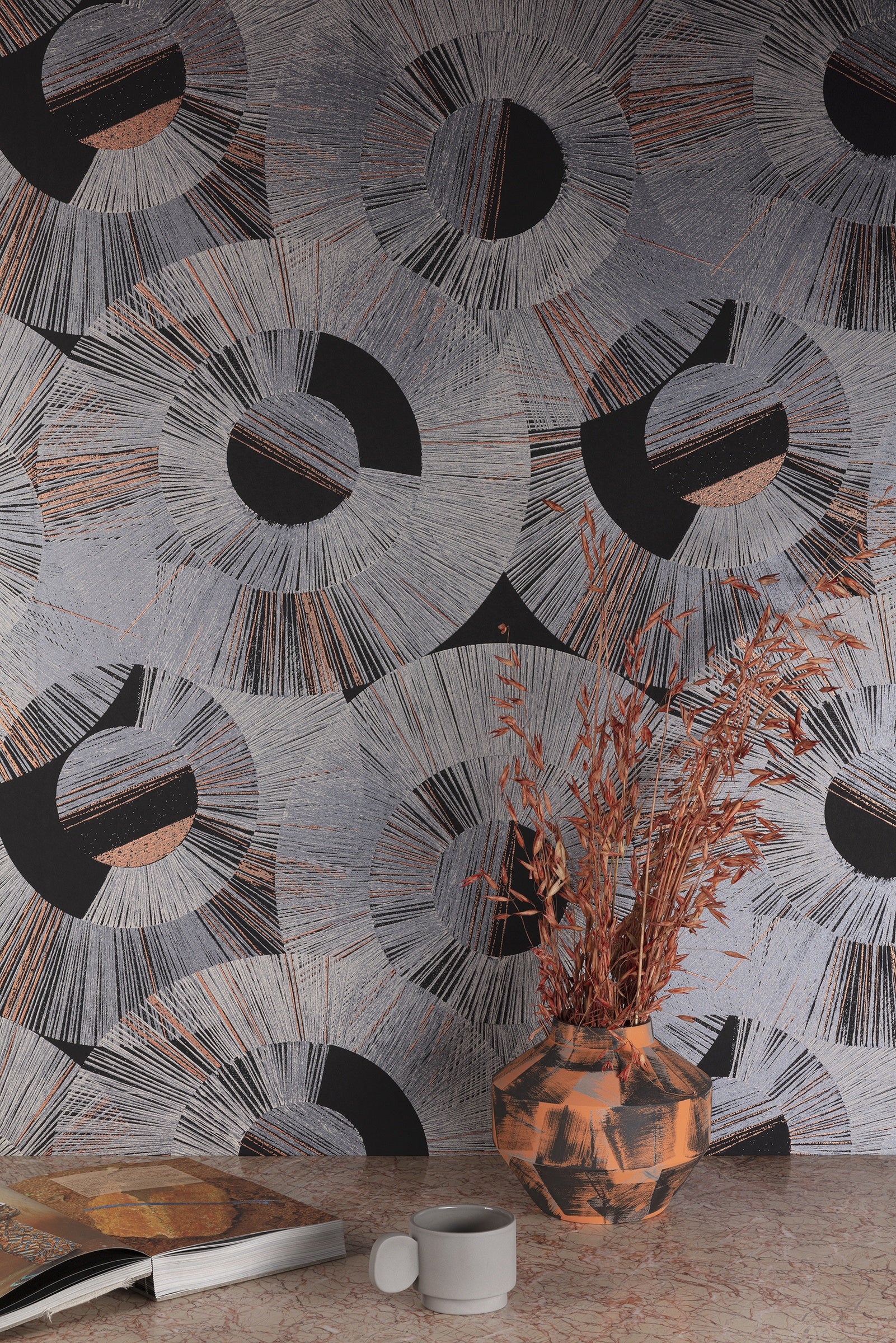 Masureel behang Circum Canyon in interieur