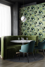 Masureel behang Circum Emerald in interieur