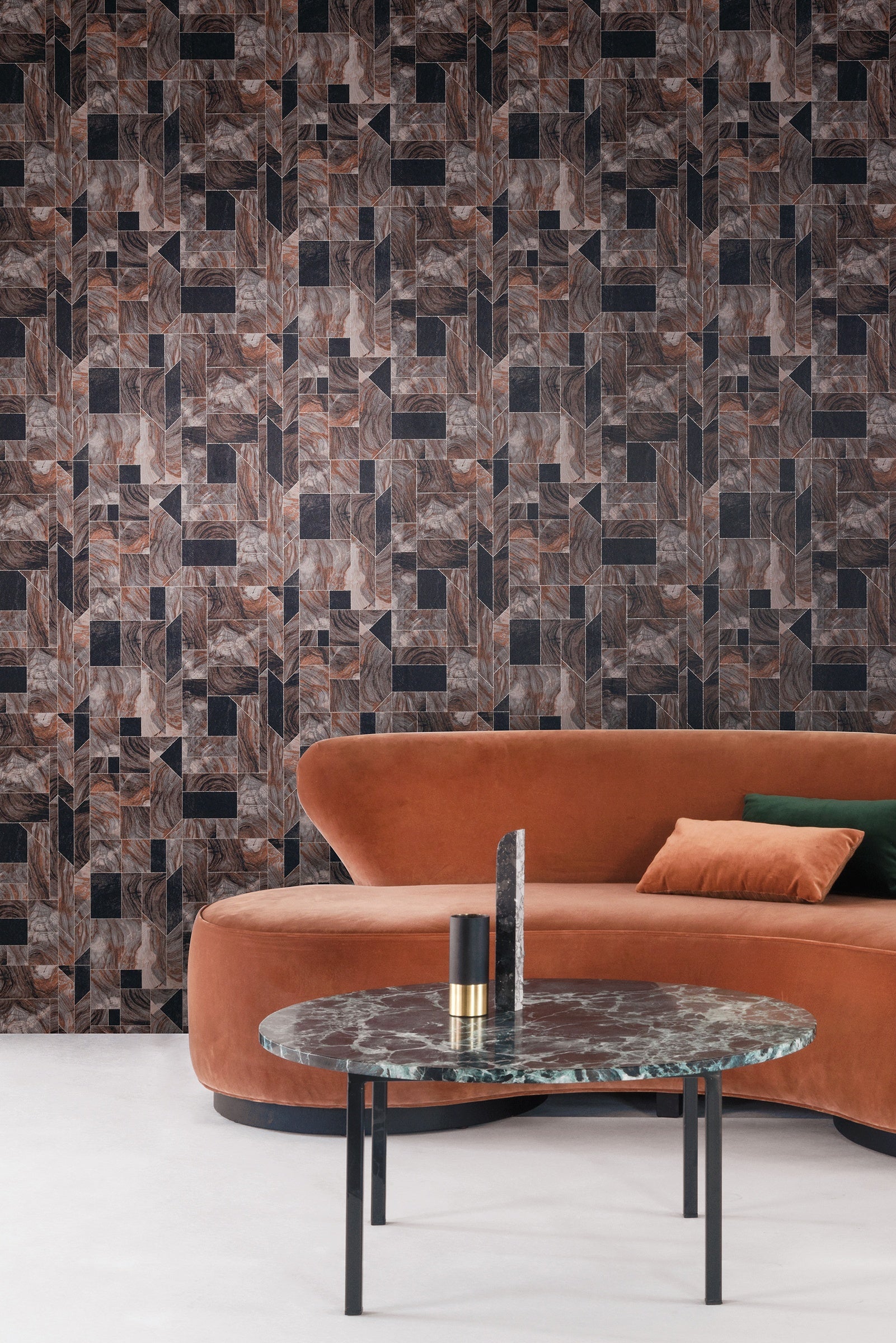 Masureel behang Theila Canyon in interieur