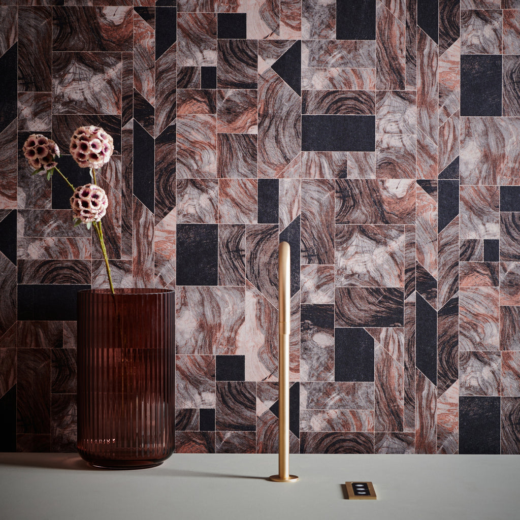 Masureel behang Theila Canyon in interieur