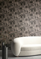 Masureel behang Theila Stone in interieur