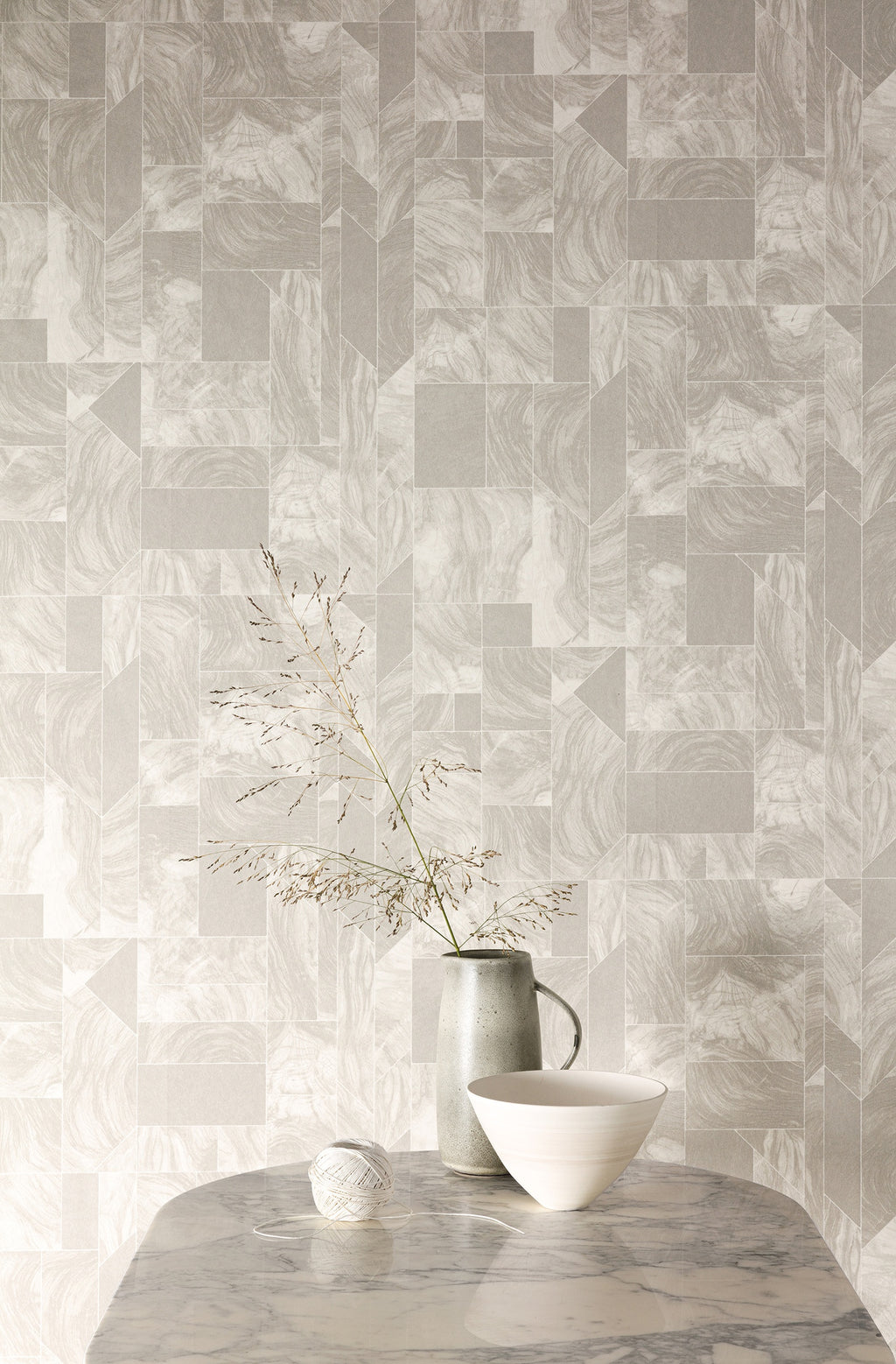 Masureel behang Theila Dew in interieur