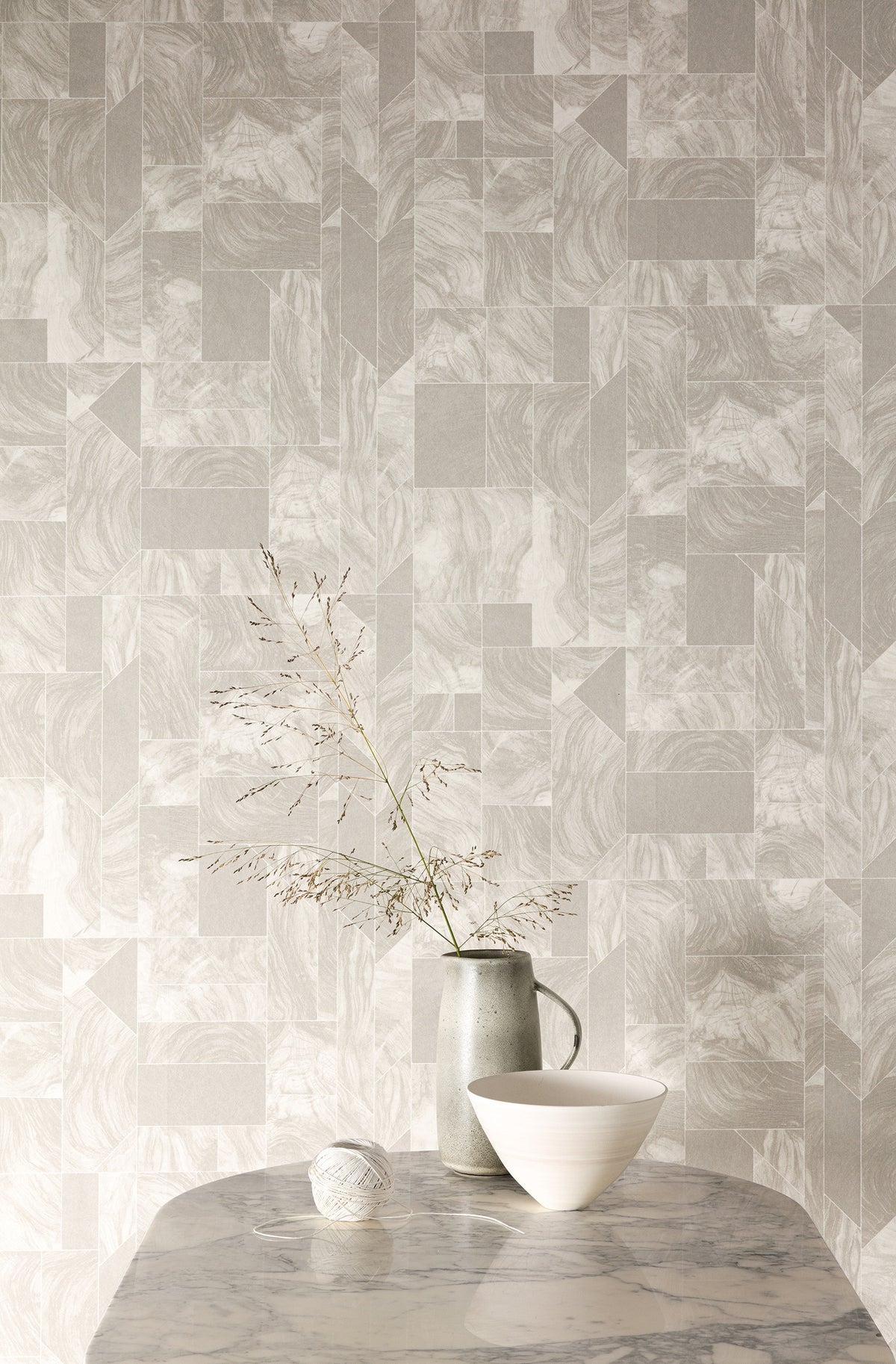 Masureel behang Theila Dew in interieur