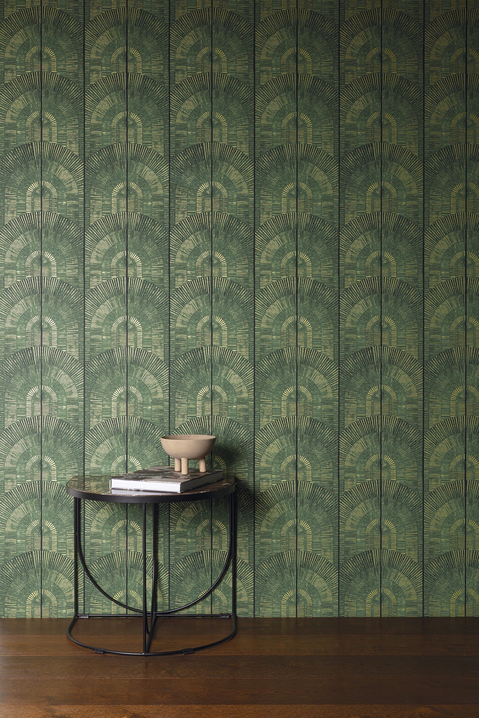 Masureel behang Apollo Forest in interieur