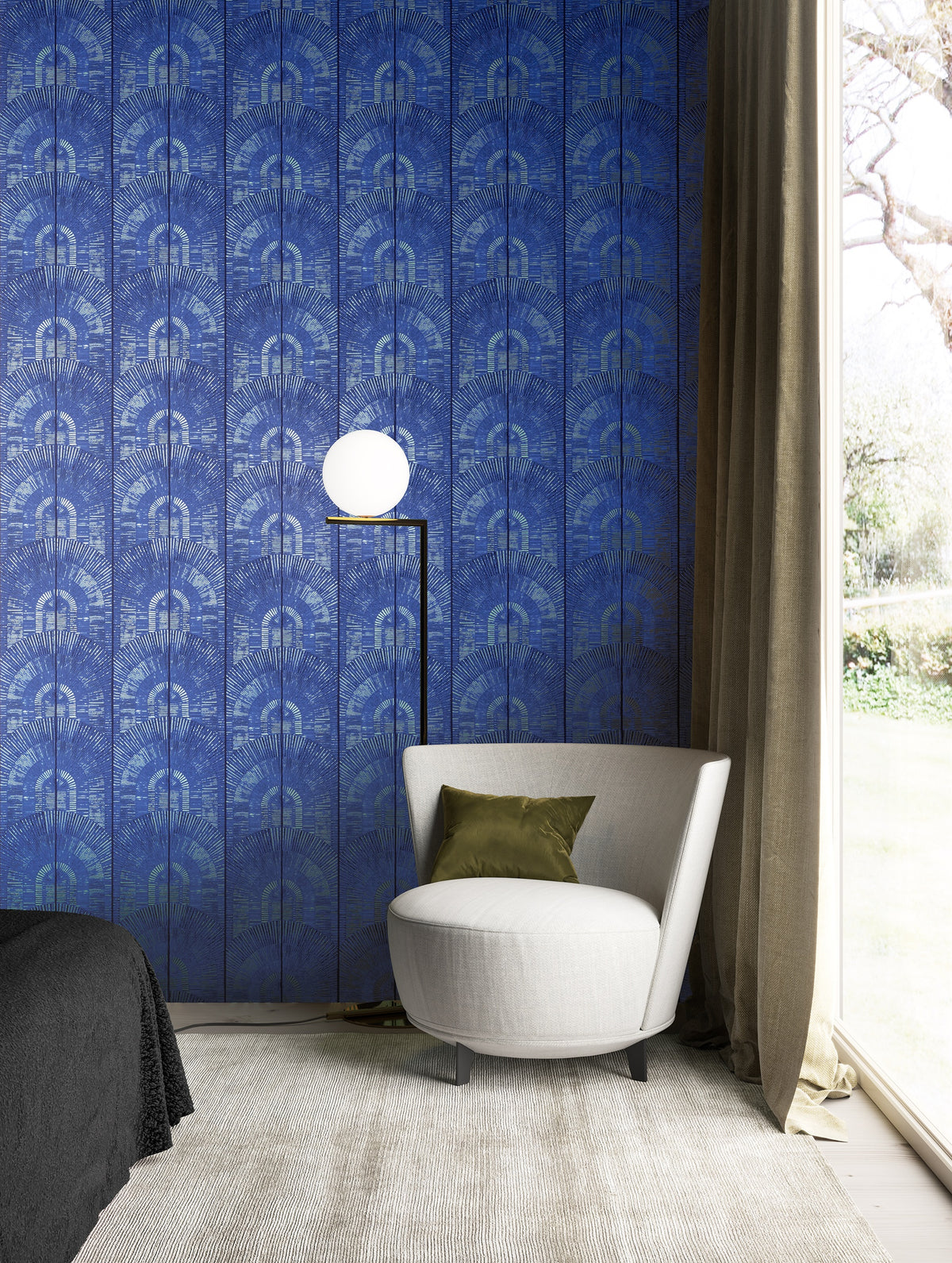 Masureel behang Apollo Antarctic in interieur