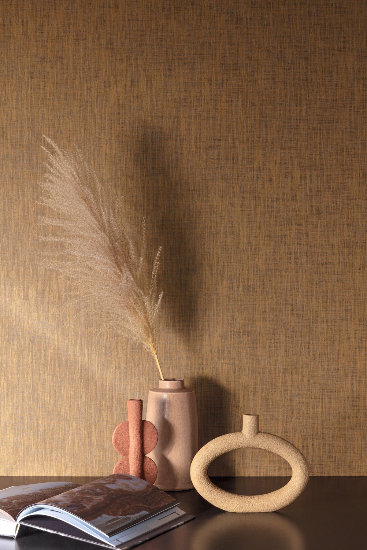 Masureel behang Ori Hazel in interieur