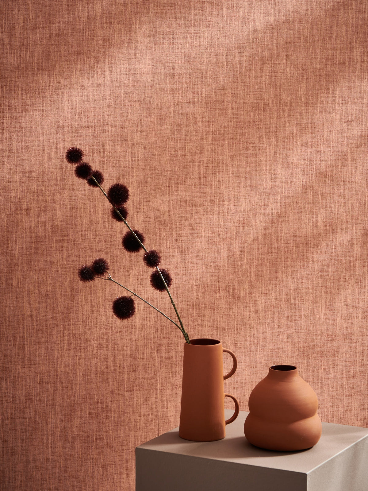 Masureel behang Ori Coral in interieur