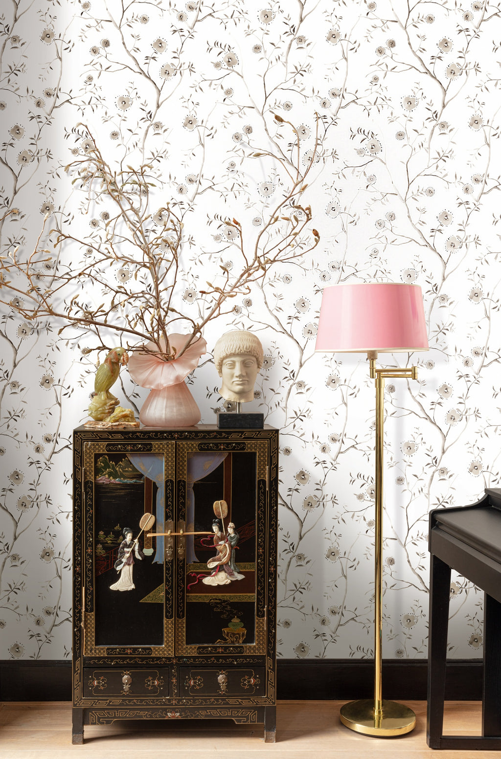Masureel behang Sari Rock in interieur