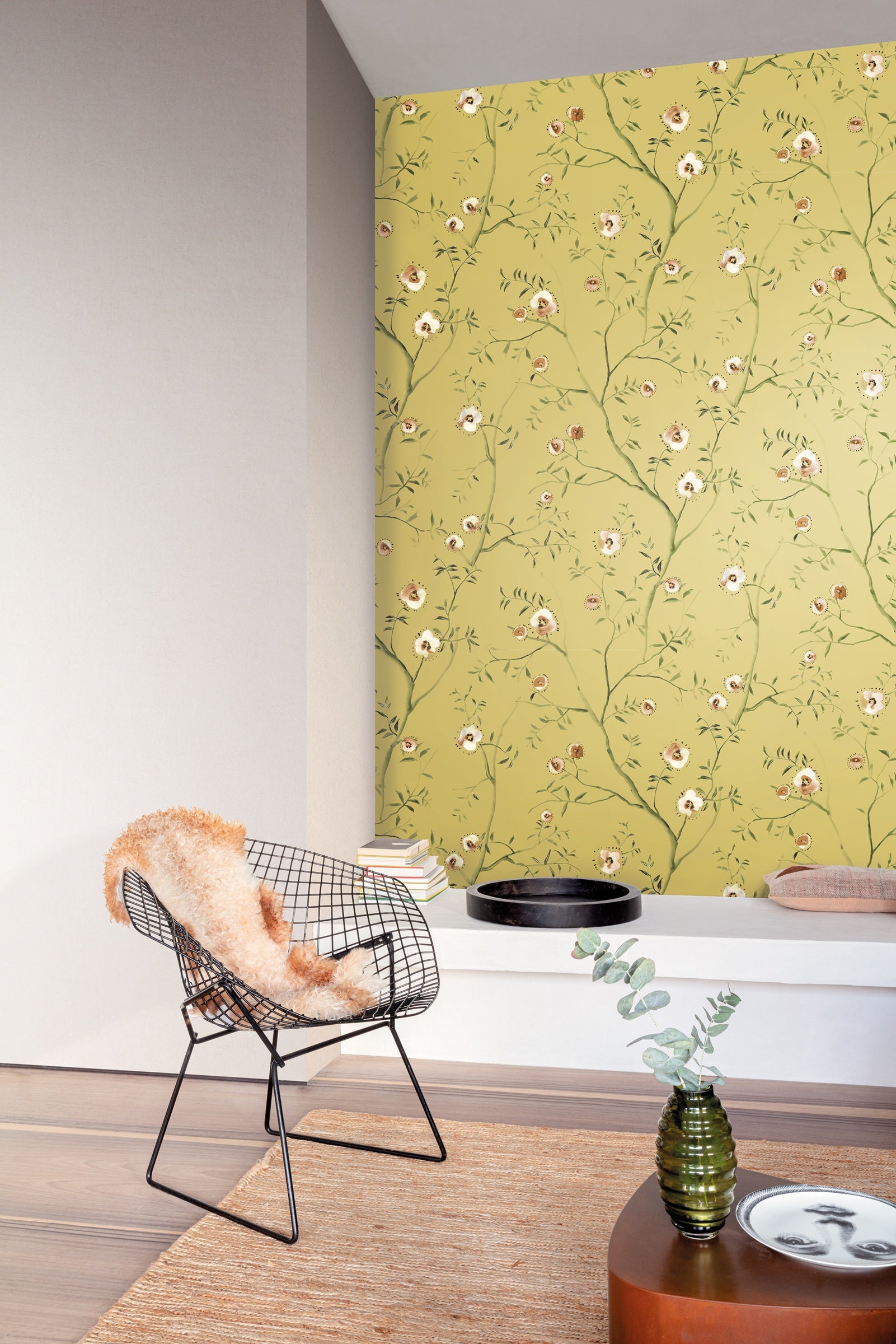 Masureel behang Sari Oasis in interieur