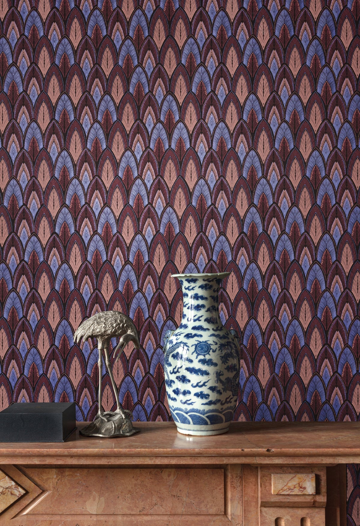 Masureel behang Dabu Amparo in interieur