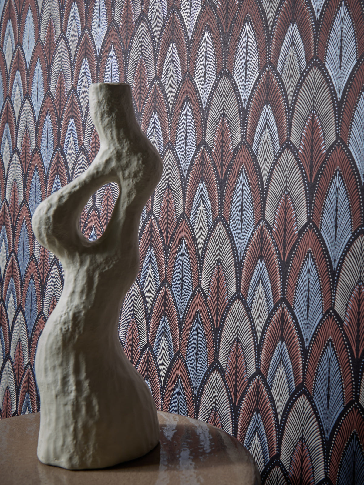 Masureel behang Dabu Arona in interieur