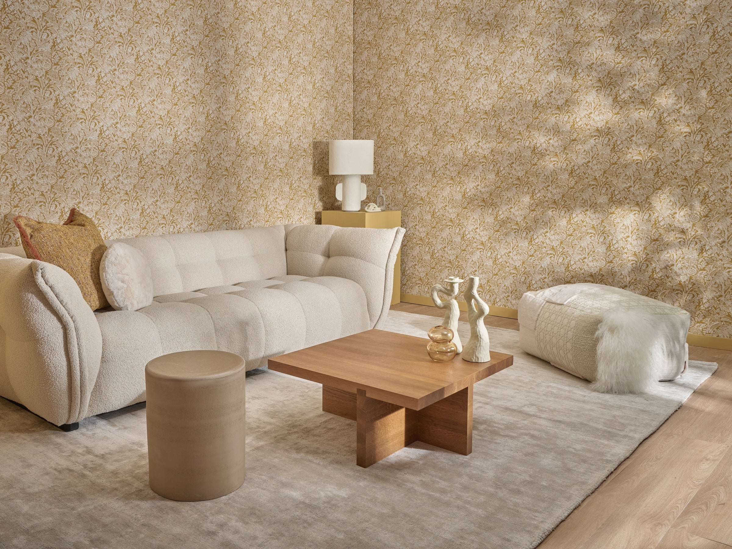 Masureel behang Onikar Gold in interieur