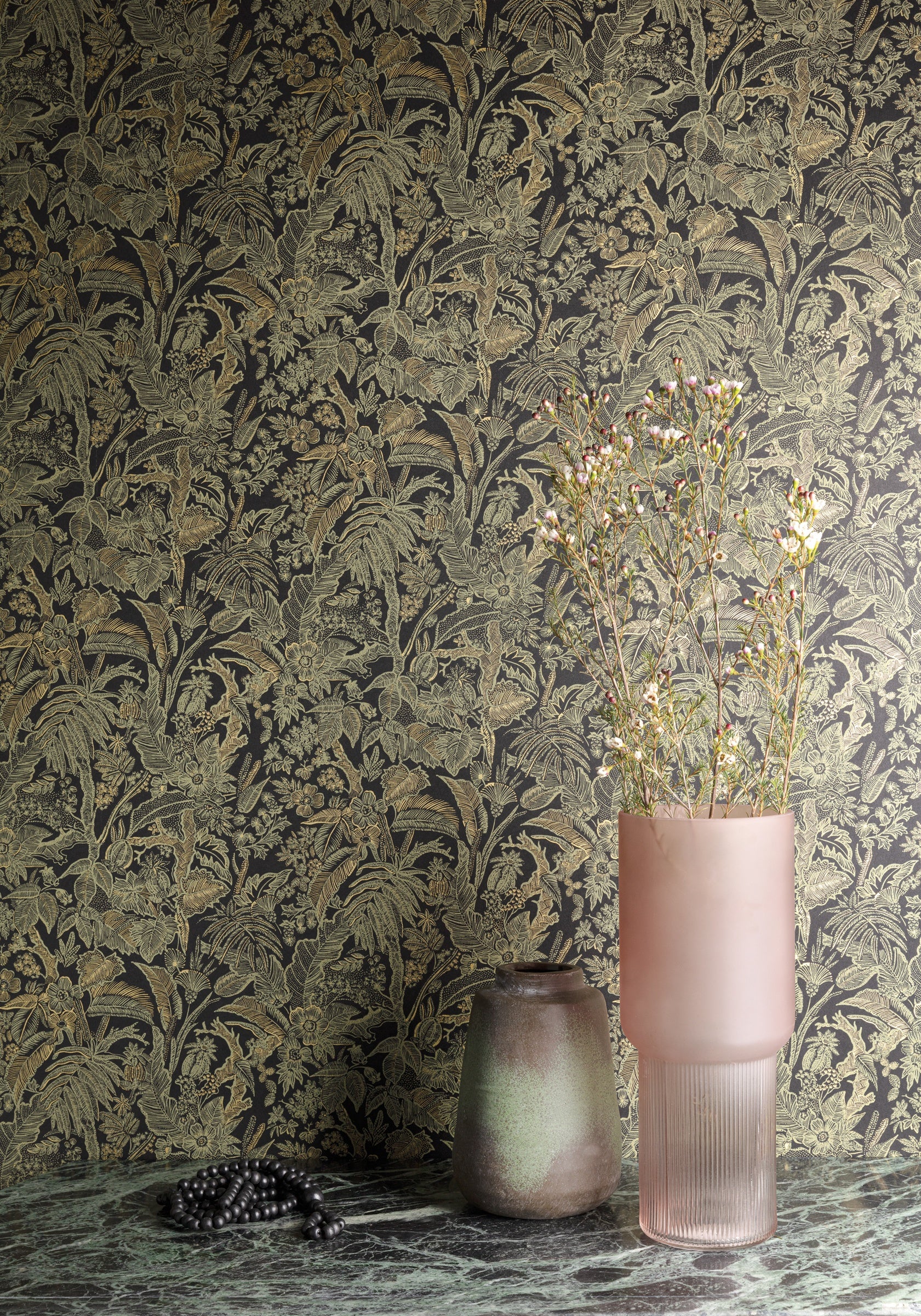 Masureel behang Onikar Ivy in interieur