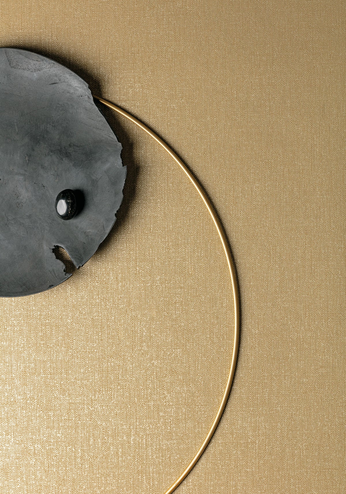 Masureel behang Leto Gold in interieur