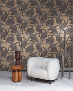 Masureel behang Guina Clay in interieur
