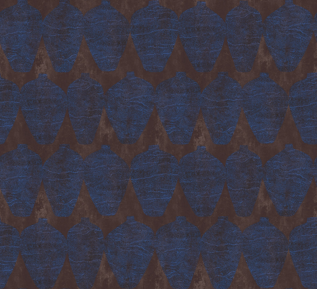 Masureel behang Hemia Indigo