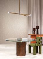 Masureel behang Maeve Oyster in interieur