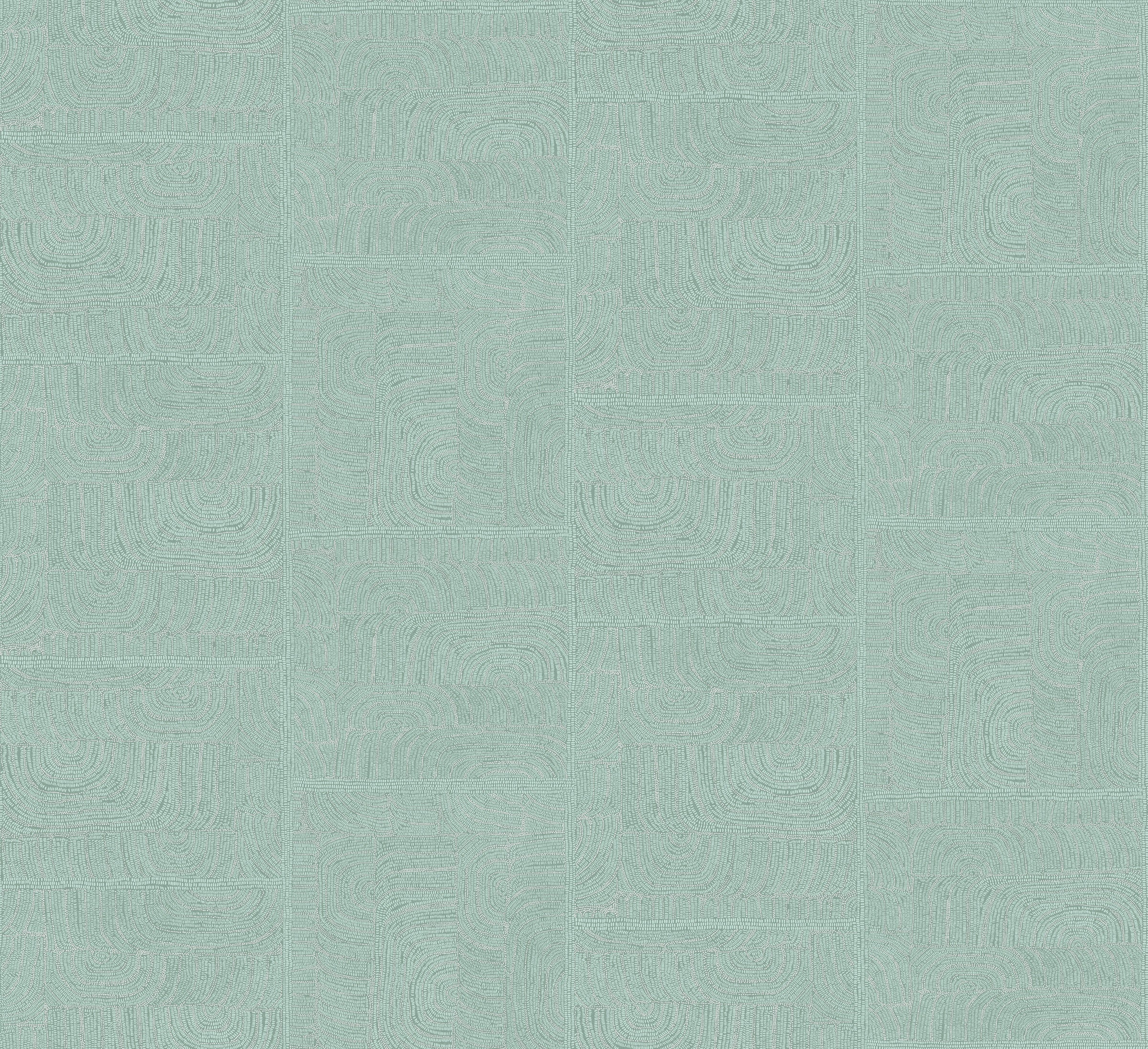 Masureel behang Tehani Teal
