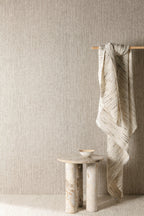 Masureel behang Tessura Ivory in interieur