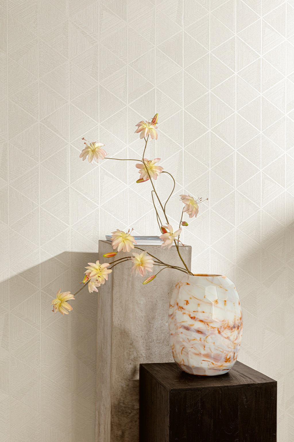 Masureel behang Gisuke Oyster in interieur