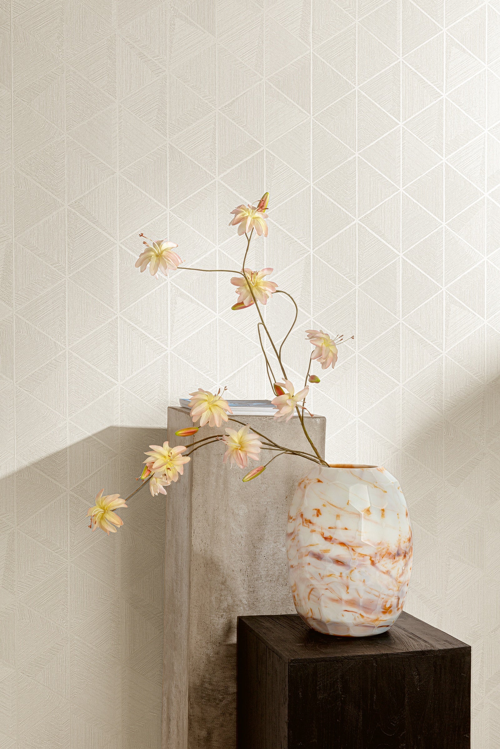 Masureel behang Gisuke Oyster in interieur