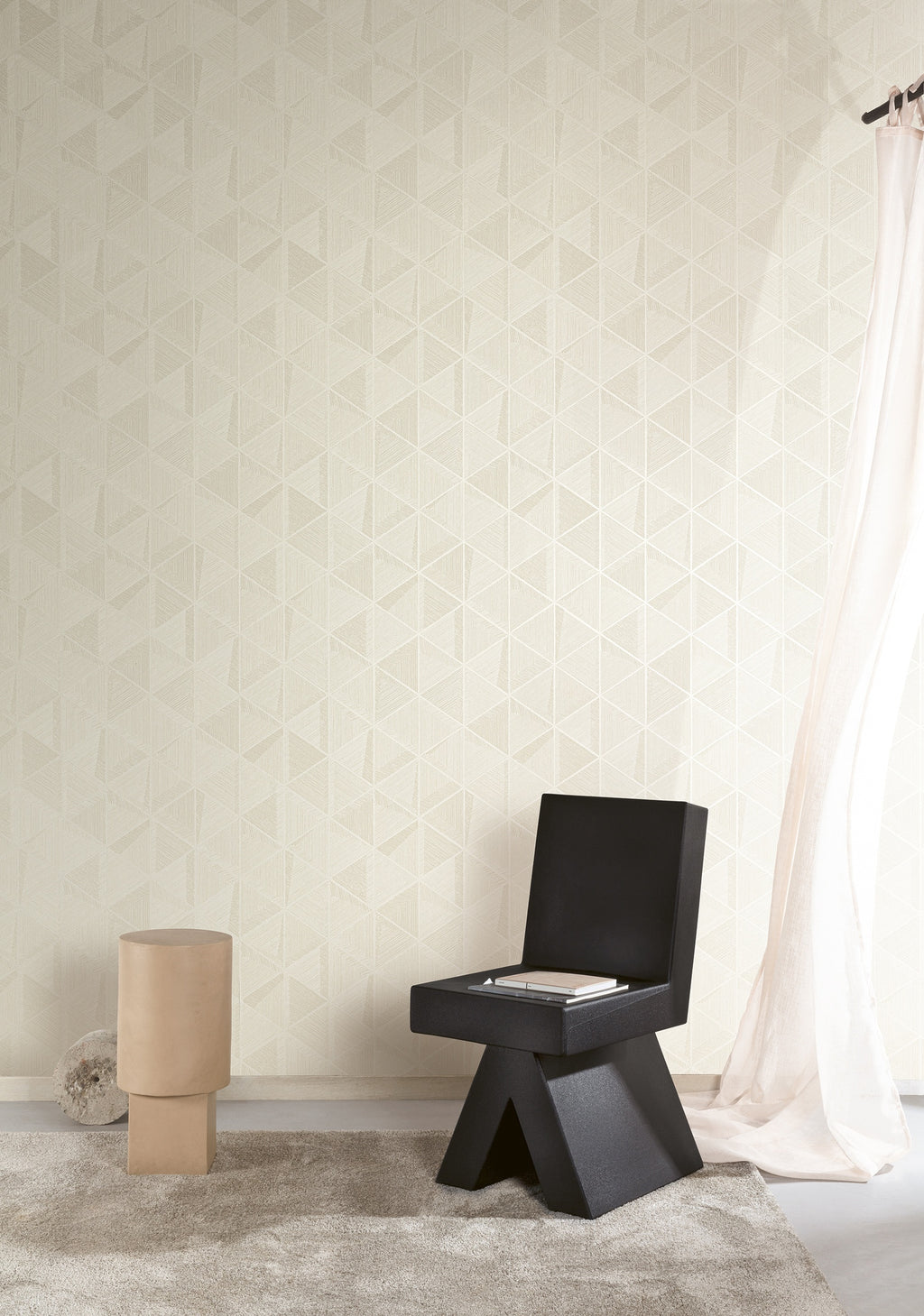 Masureel behang Gisuke Oyster in interieur