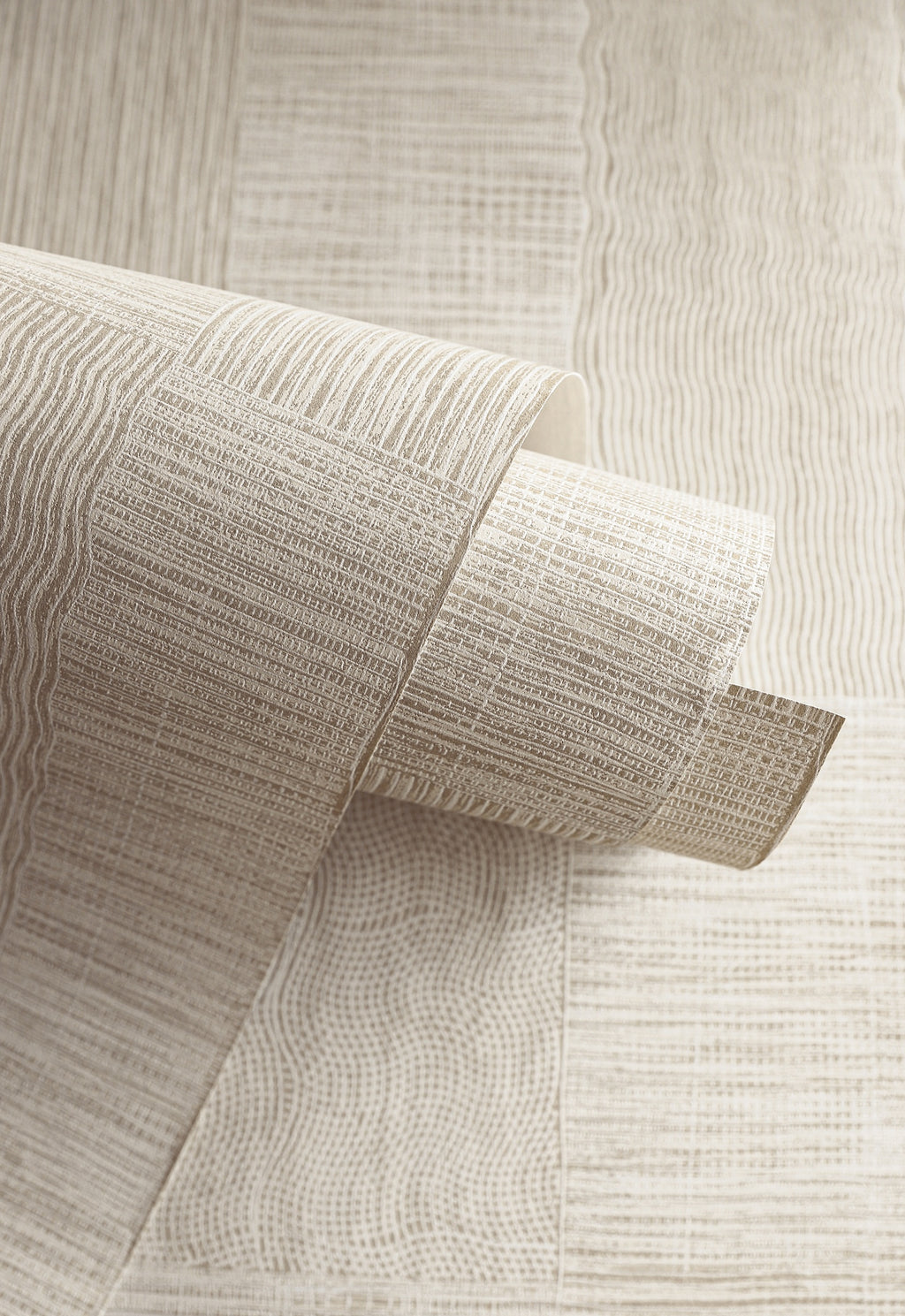 Masureel behang Traces Sand in interieur