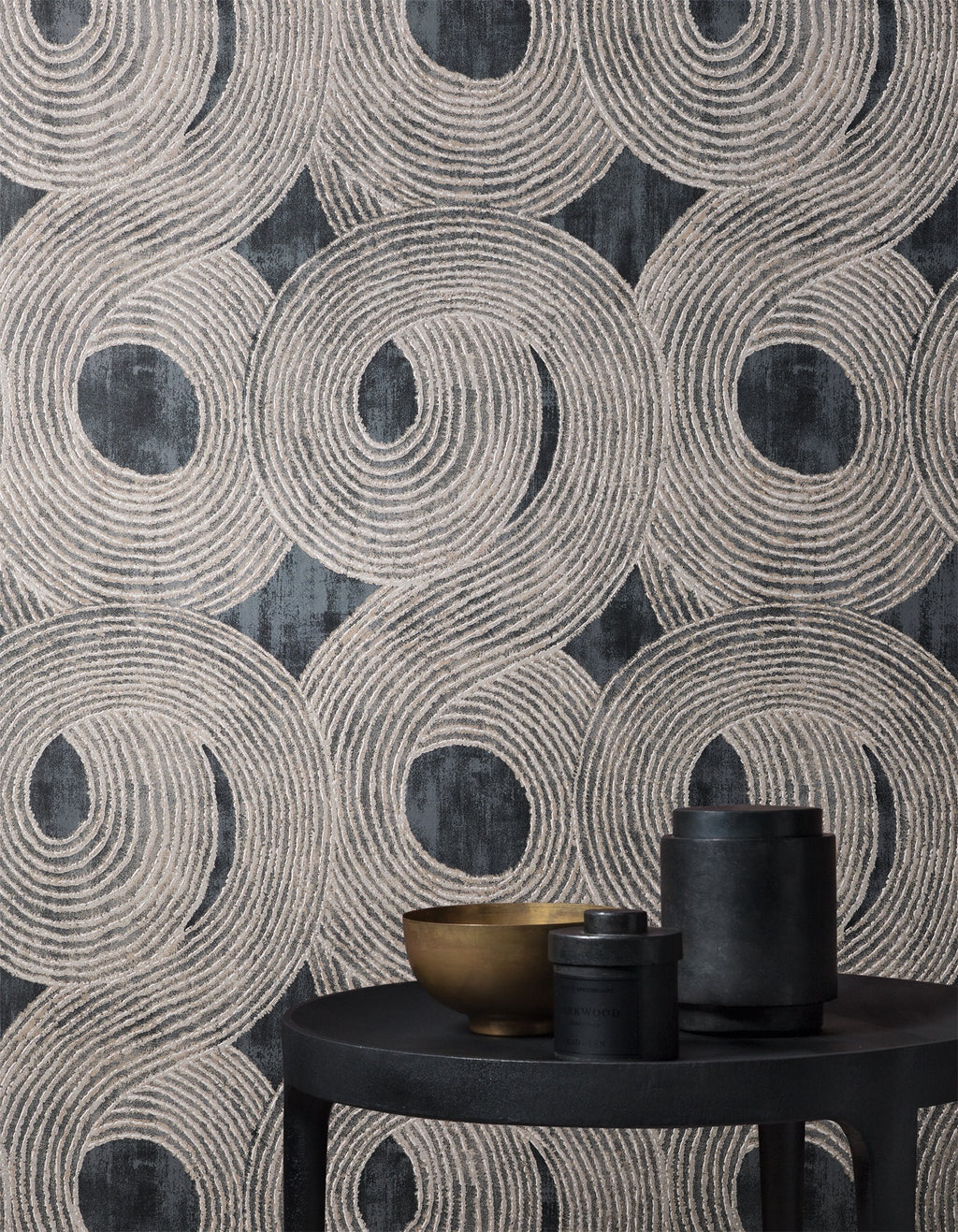 Masureel behang Ohin Night in interieur