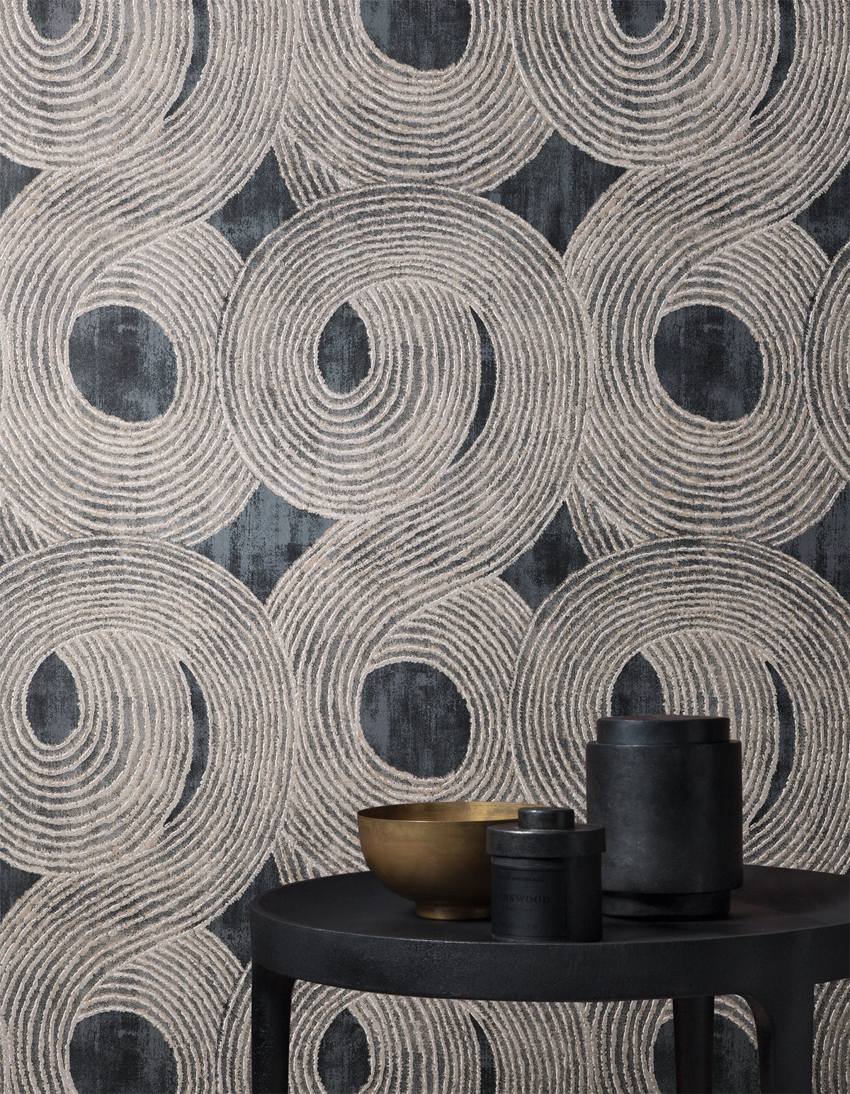 Masureel behang Ohin Night in interieur