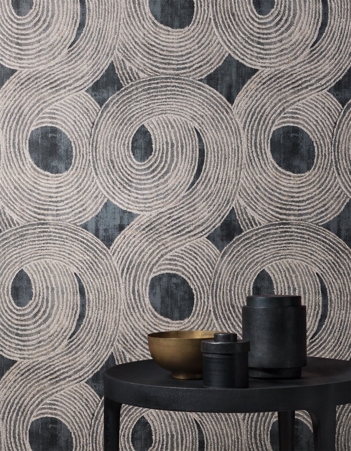 Masureel behang Ohin Night in interieur