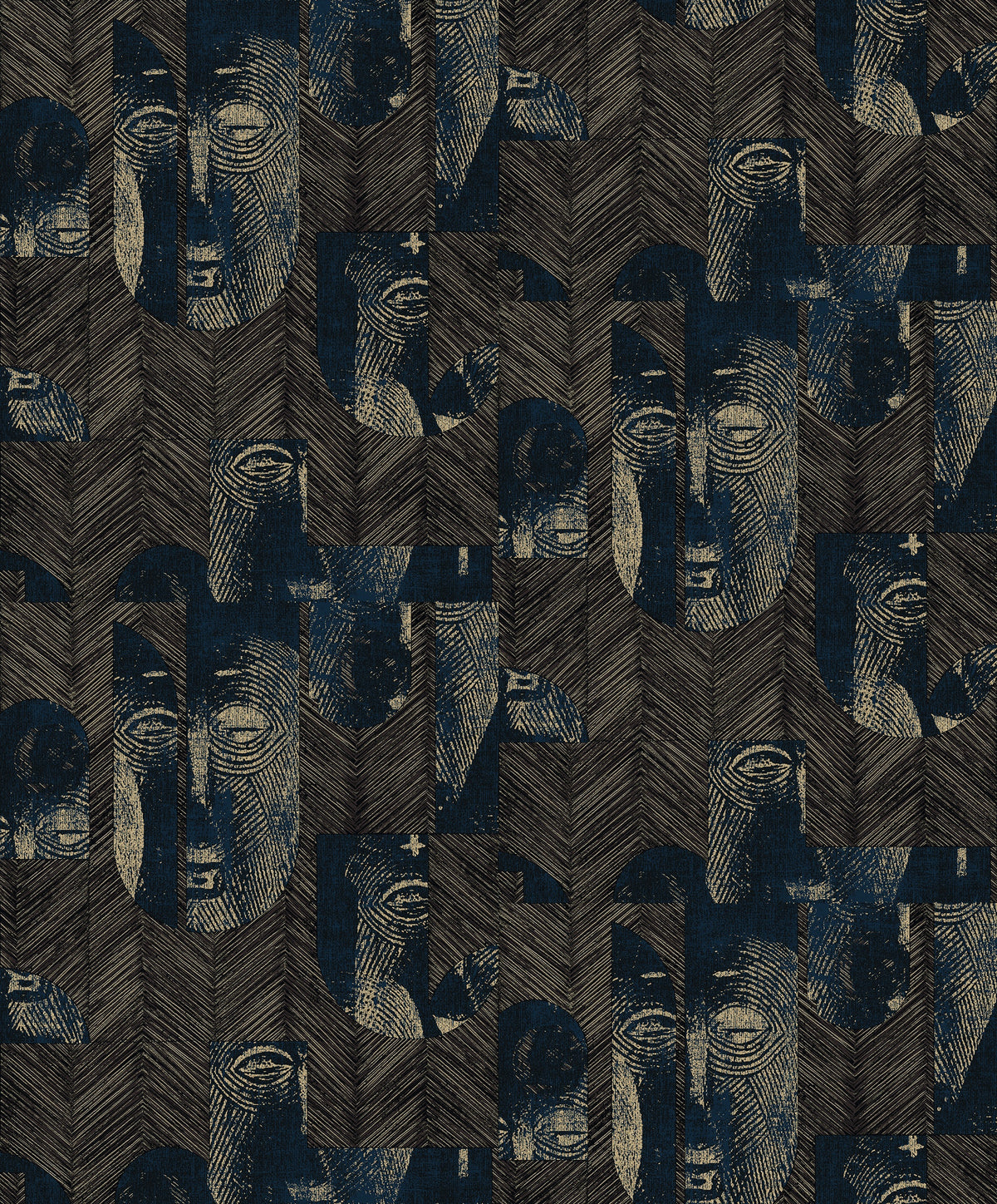 Masureel behang Mask Slate